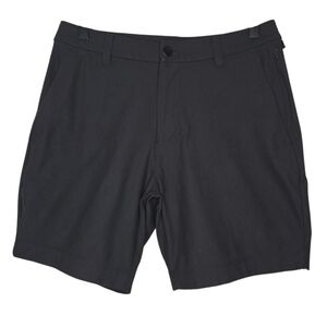 Lululemon Mens Black Commission Classic Fit 7" Shorts Warpstreme Size 28 M7B95S